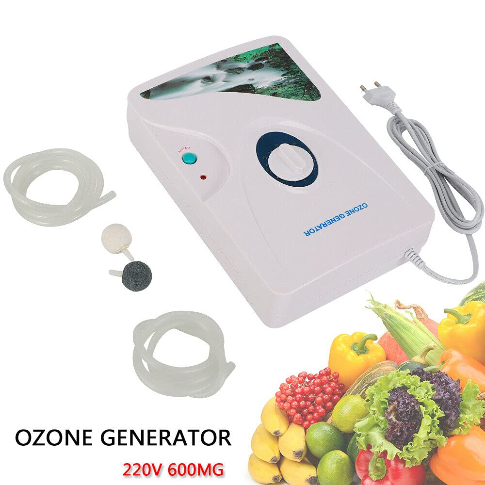 Generator ozonu 600 mg/h, przemysłowy generator ozonu, oczyszczacz powietrza, przenośny jonizator O3, do pomieszczeń, garaży, gospodarstw rolnych, hoteli