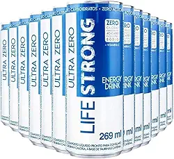 Energético Life Strong Energy Drink 12 unidades Tradicional