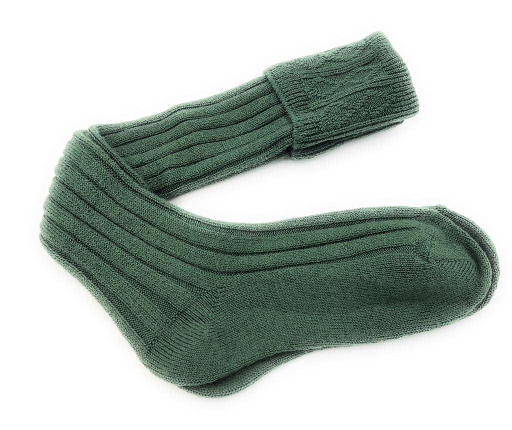 GenericMens Wool Kilt Hose Socks Made in Scotland Knee high traditional Scottish Occassions, Wedding, Kilt Walk, Leg Warmers Highland Wear