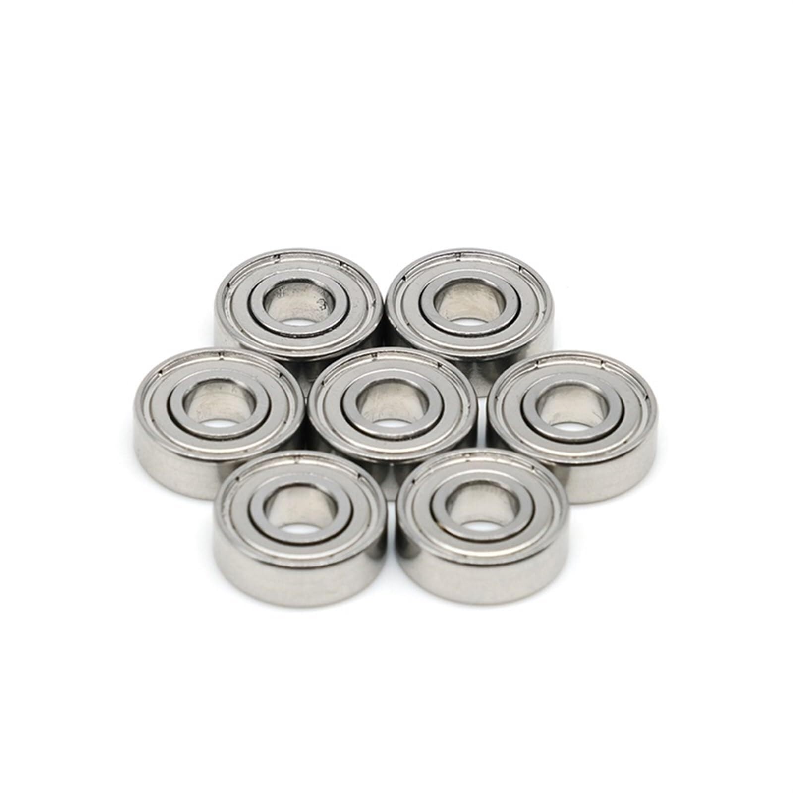 Bearings, S696ZZ Bearing ABEC-7 10PCS 6x15x5 MM Miniature S696Z Ball Bearings 619/6 ZZ EMQ Z3 V3 Quality
