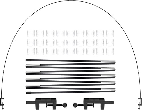 Langxun - Juego de arco de 12 pies para decoración con globos para cumpleaños fiestas bodas graduaciones Navidad fiestas de bienvenida del bebé y Langxun - Juego de arco de 12 pies para decoración con globos para cumpleaños fiestas bodas graduaciones Navidad fiestas de bienvenida del bebé y