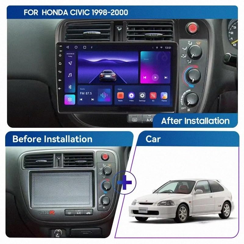 Radio coche 2 DIN con cámara trasera para solucionar los problemas de parking 2