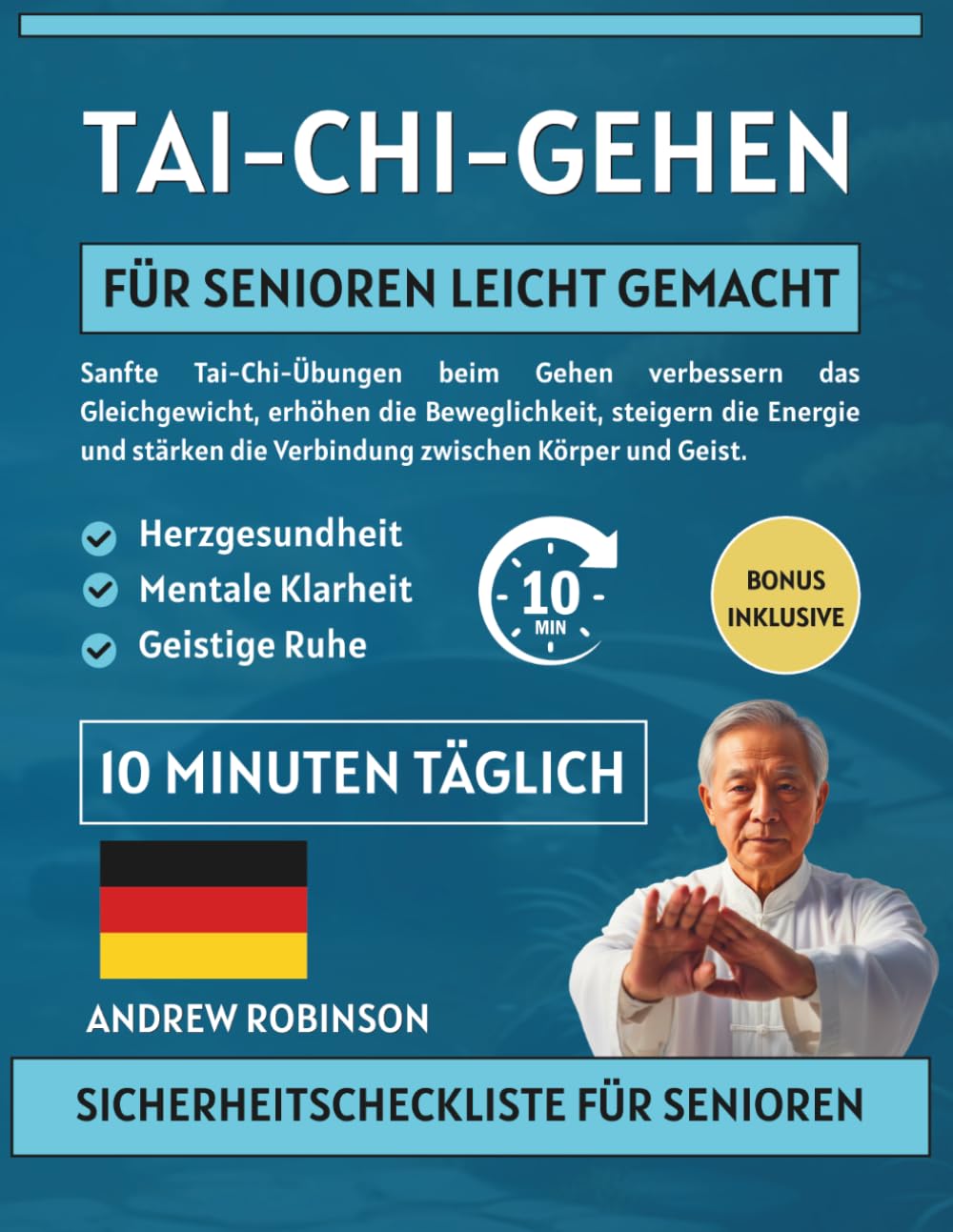 Tai-Chi-Gehen für Senioren leicht gemacht: Sanfte Tai-Chi-Übungen beim Gehen verbessern das Gleichgewicht, erhöhen die Beweglichkeit, steigern die Energie und stärken die Verbindung zwischen Körper
