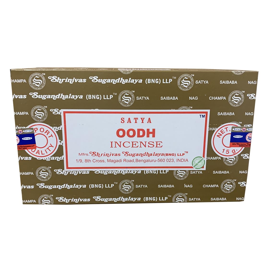 Giftlocaluk Variant Of Oudhâ€”Woody, Smoky, Balsamic Satya Oodh Incense Sticks – Exotic Woody-Musky Aroma For Confidence & Glamour 240 Sticks (12X20)