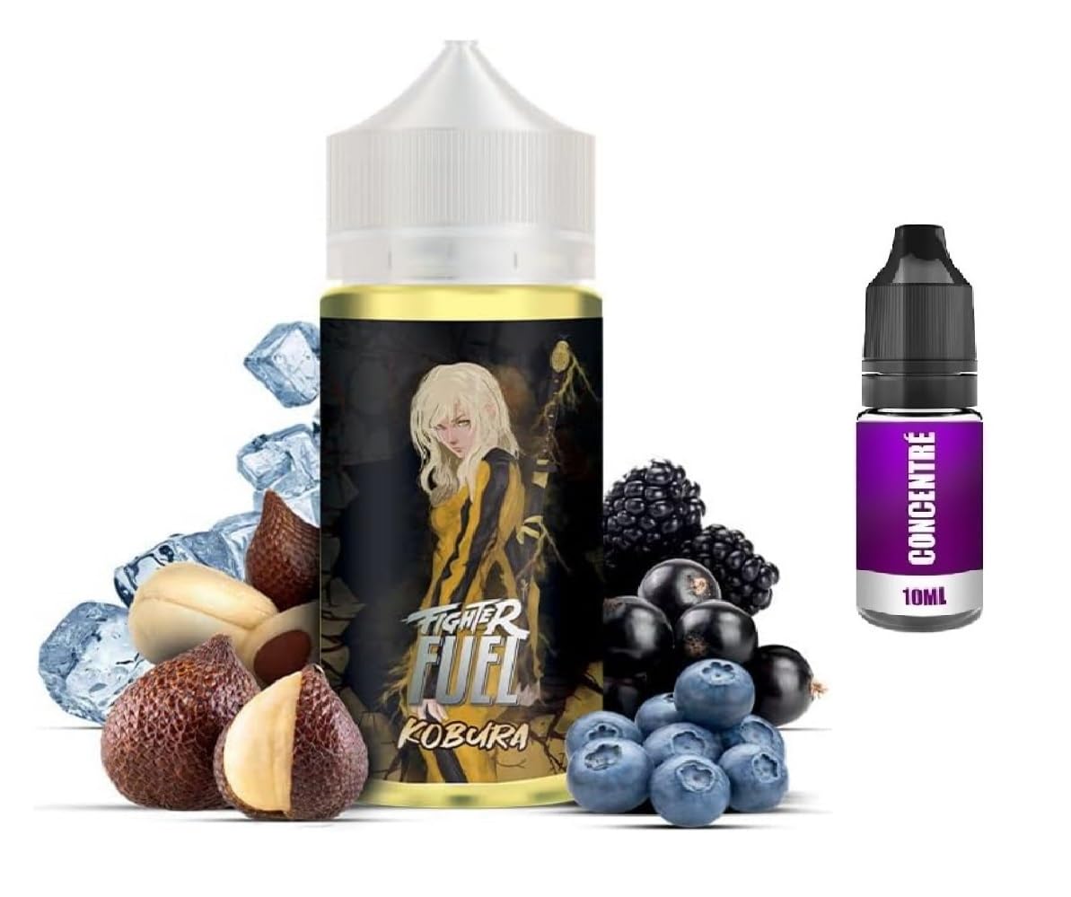 E-liquide KOBURA 100ml Fighter Fuel + 1 concentr 10ml offert MB - Sans tabac, Ni nicotine, Interdit aux moins de 18 ans : Amazon.fr: High-Tech E-liquide KOBURA 100ml Fighter Fuel + 1 concentr 10ml offert MB - Sans tabac, Ni nicotine, Interdit aux moins de 18 ans : Amazon.fr: High-Tech
