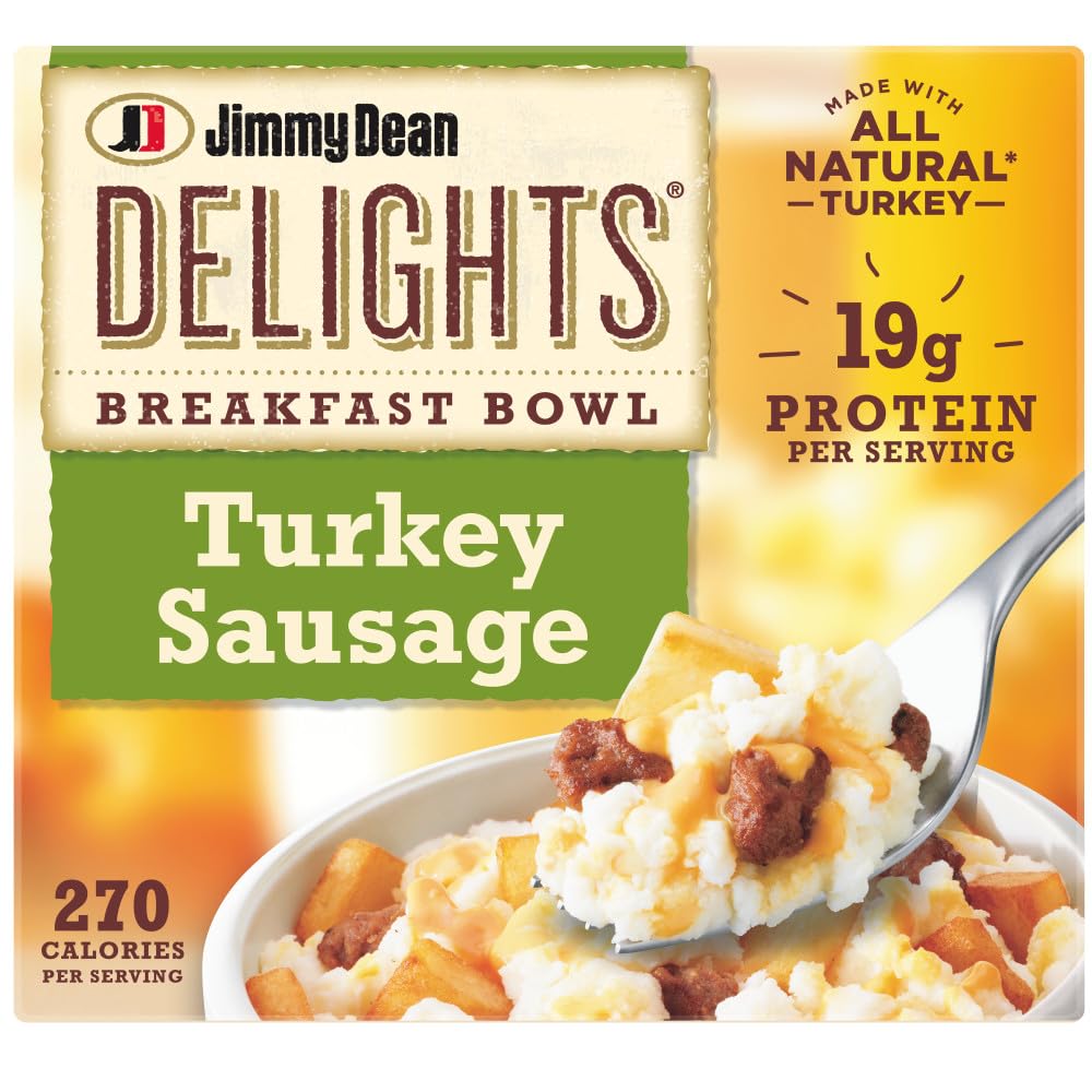 Jimmy Dean Delights Turkey Sausage Breakfast Bowl Single Serve Frozen