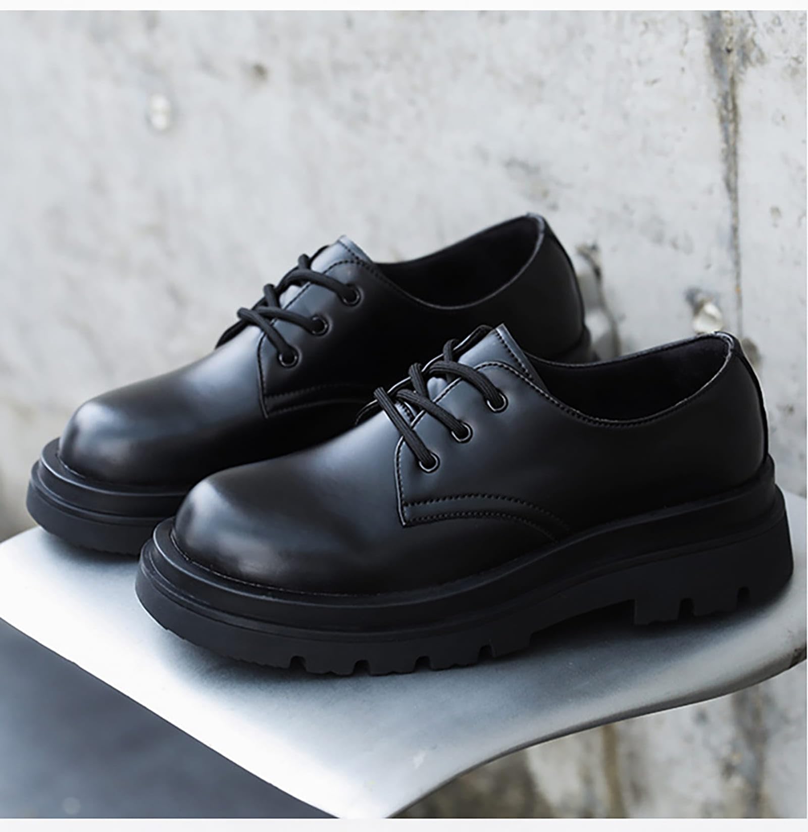 Scarpe da Uomo Oxford Classiche Formali da Lavoro Scarpe Derby in Pelle da Matrimonio Casual