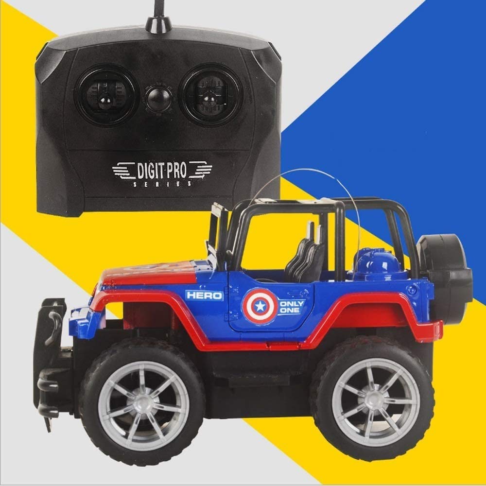 Zhangl Radio Remote Control Car RC Rock Off-Road Vehicle Climber Truck Electric Fast Race Buggy Hobby Car 2.4Ghz 4WD High Speed Radio Remote Control Racing Cars Rechargeable Die-Cast Vehicle Racing