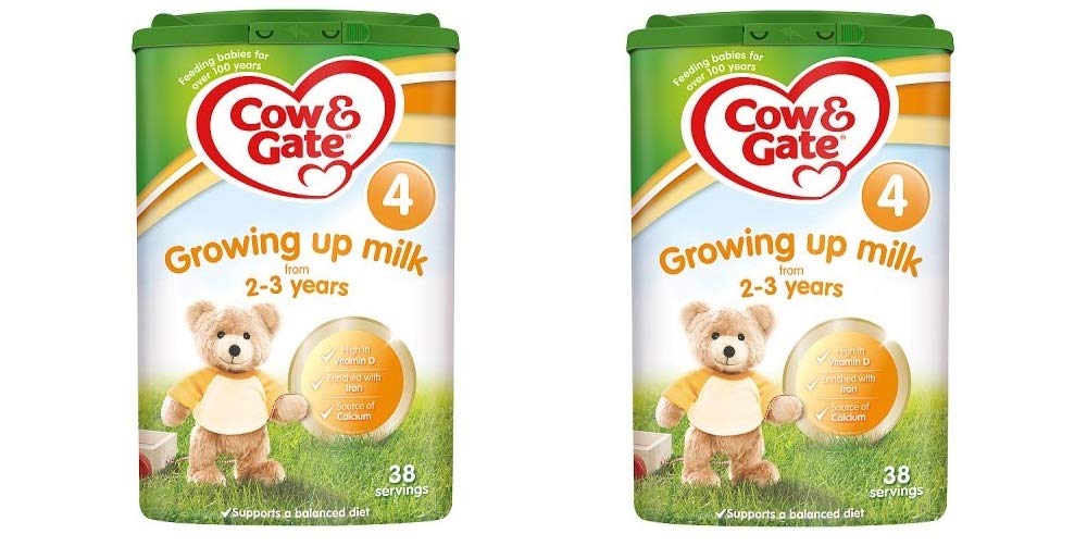 Cow & Gate Stage 4 Growing Up Milk 2x800g