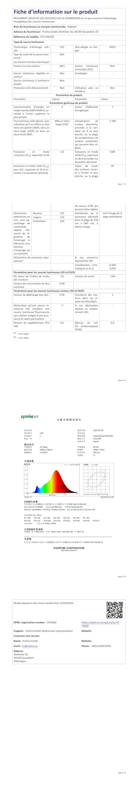 Klighten 2 lampade da parete per esterni, attacco E27, IP65, potenza massima 60 W, lampade da parete adatte per interni ed esterni, terrazza, antracite (senza lampadina)