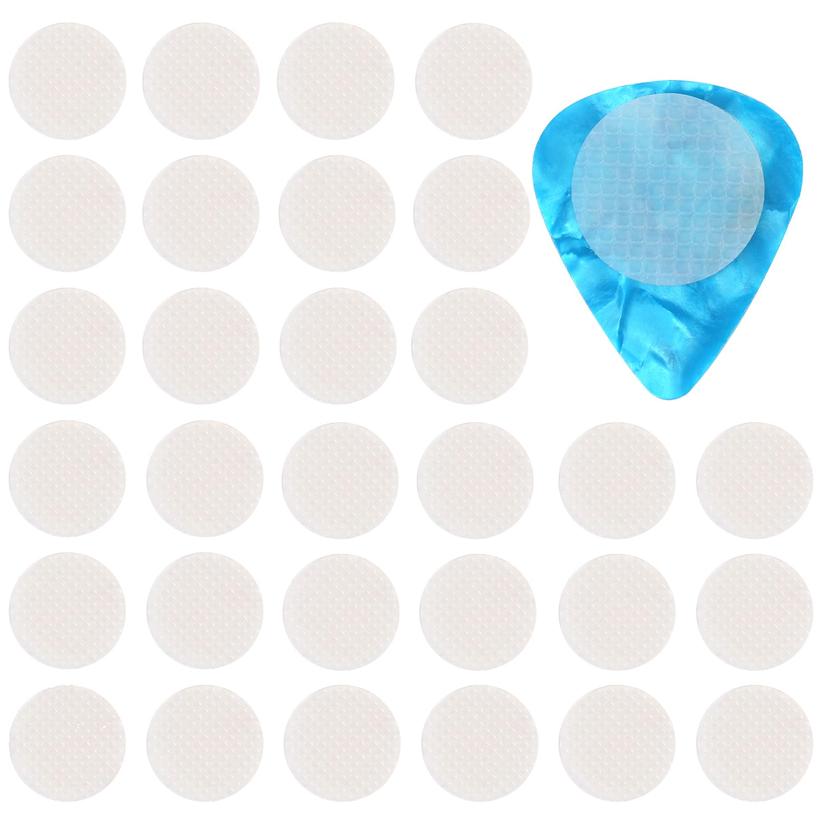 30Pcs Guitar Picks, Grips for Guitar Picks Guitar Picks Grips Stop Dropping Guitar Pick Grips Help You Hold Guitar Picks Tightly, Self Adhesive Stop Dropping Your Guitar Picks While Playing