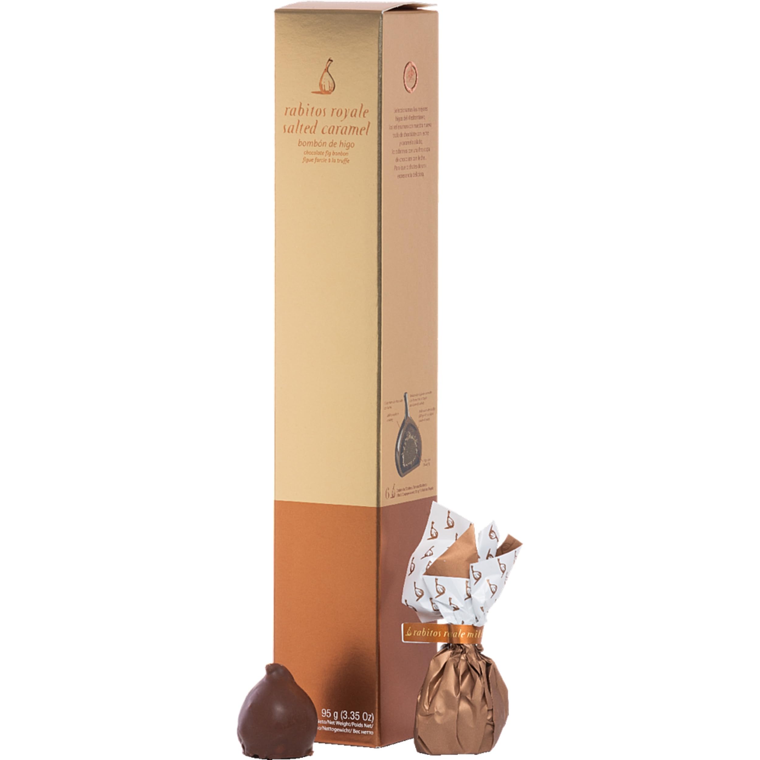 La Higuera Rabitos Royale Feigenmilch-Bonbons 6 Stück Spanien inkl. FeinWert E-Book (6 x 102g)