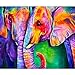 SWEETHOMEDECO Diamond Painting, Diamond Painting Kits for Adults, Diamond Painting Elephant, Painting with Diamonds, 15.7"x19.6" Big Pattern 32 Colors Round Diamond
