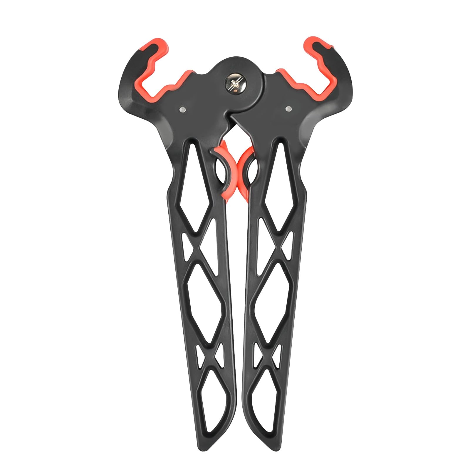 Support d'arc à Poulies, Pieds de Tir à l'arc Pliable avec Pince, Conception à Ressort, Porte Arc pour Le Tir de Chasse en Plein Air