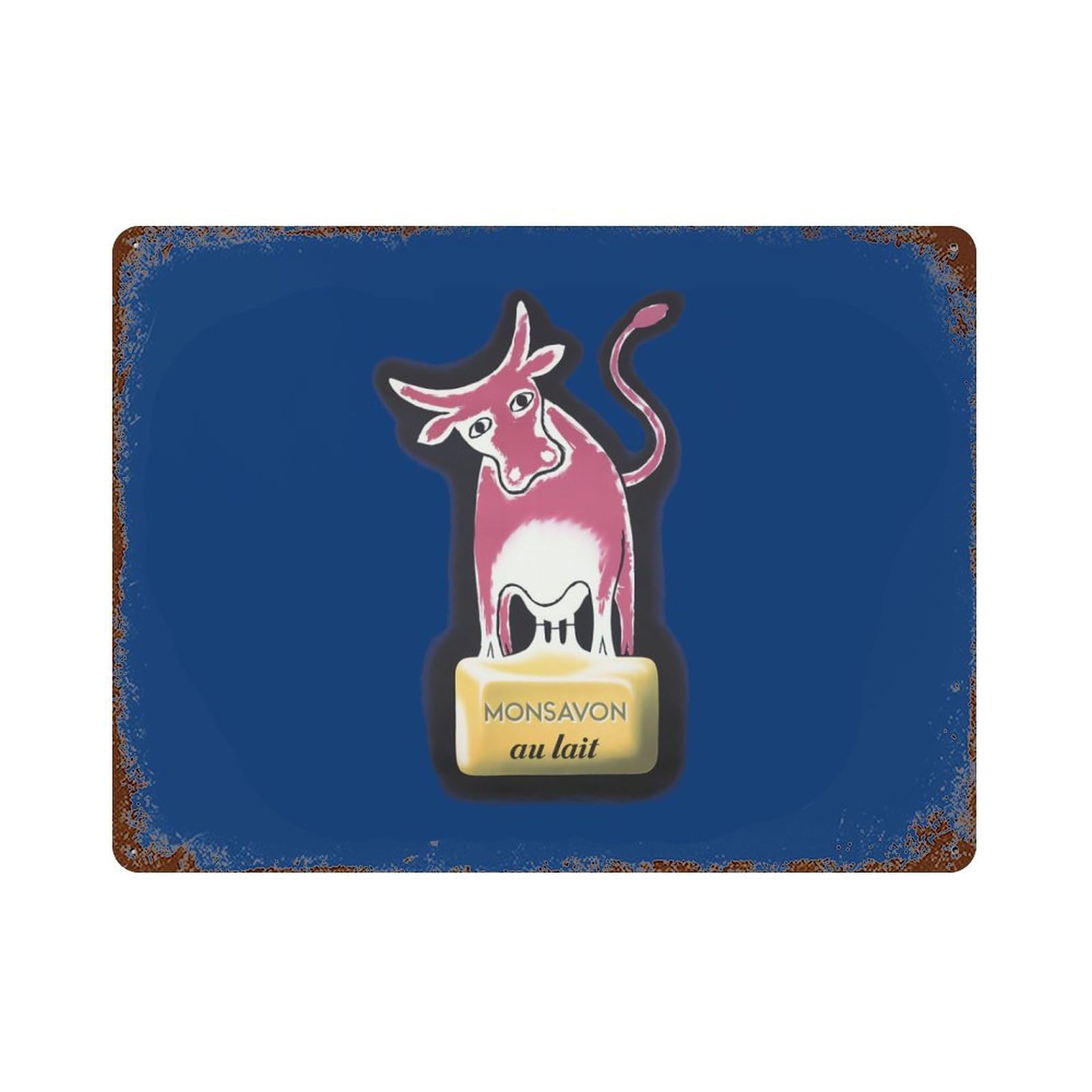 Amazon.co.jp: ブリキ看板 レイモン・サヴィニャック 金属ポスター