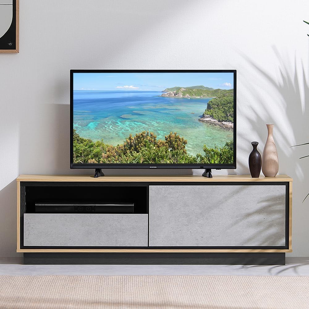 Amazon｜テレビ台 おしゃれ モダン ローボード 収納付き AV