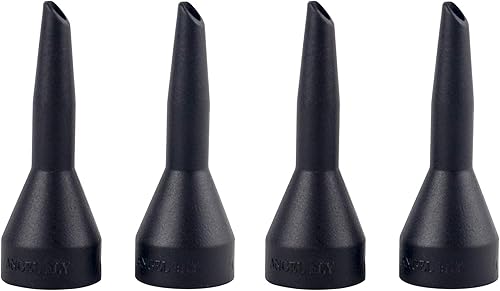 Paquete de 4 unidades de látex a Mylar Foil Globo Inflador Adaptador Válvula de llenado Tanque de helio