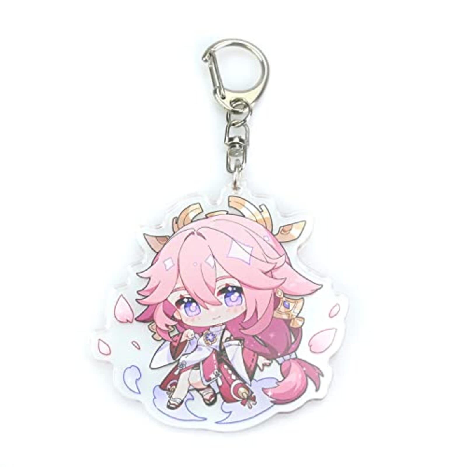Cute Impact Gen shin - Yanfei, Acrylic Keychains Pendant Hanging Ornament, Yanfei, One Size ¡­