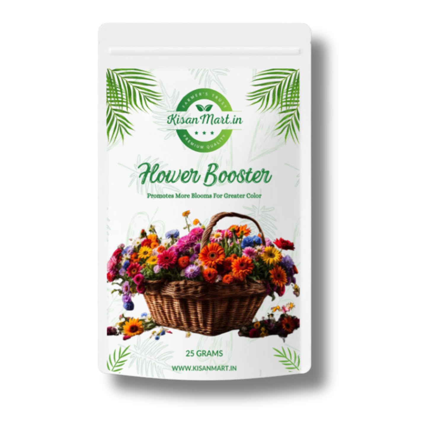 Kisanmart Flower Booster | Essential Organic Fertilizer - Contains all the Essential Micronutrients to Promote Flower Production (50 Gram Foliar Spray) (B0D97SPDDM) Amazon Price History, Amazon Price Tracker