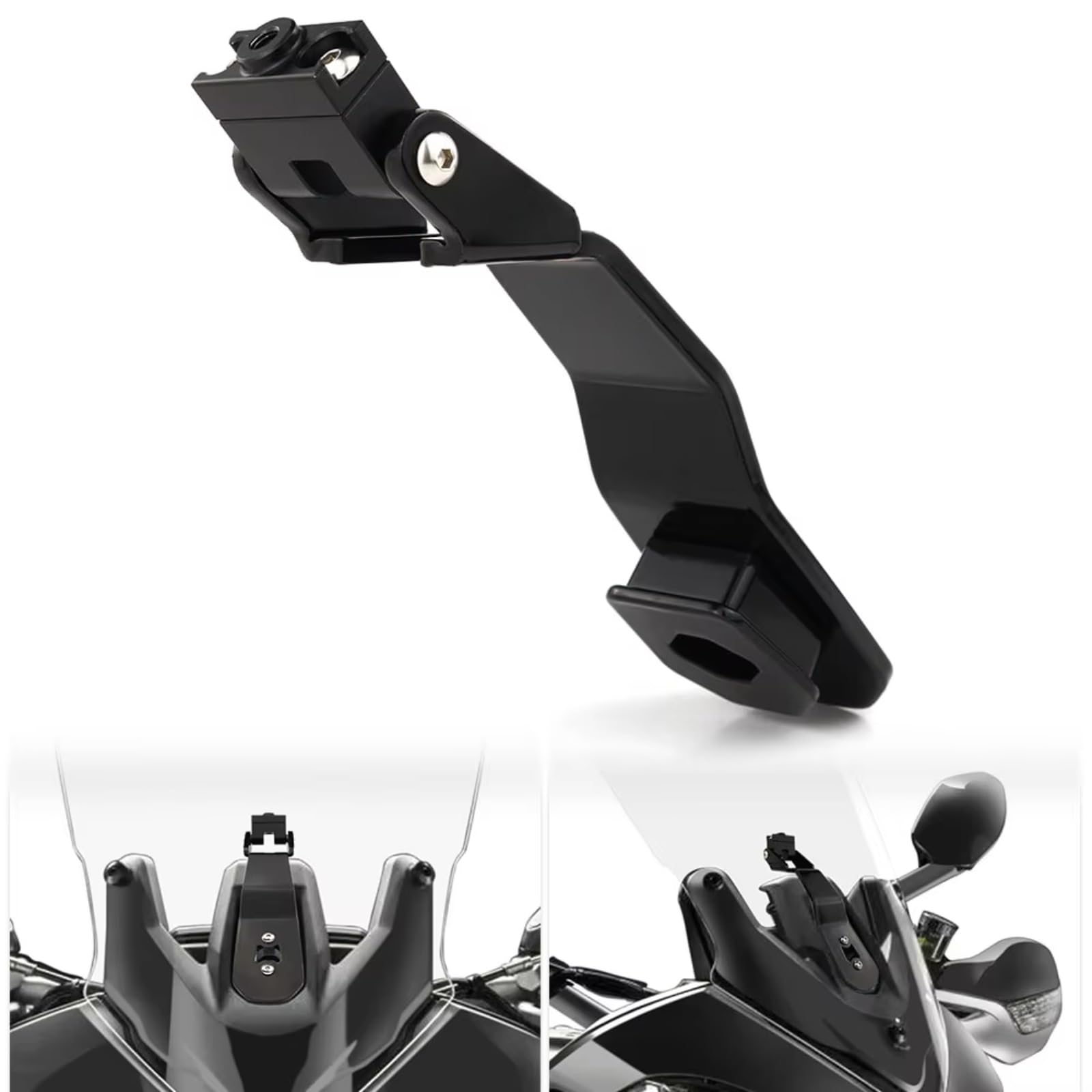 Porte Telephone Moto pour Ducati pour Multistrada 950 1200 pour Enduro 1260 V2 Guidon Moto GPS Support(Type 4)