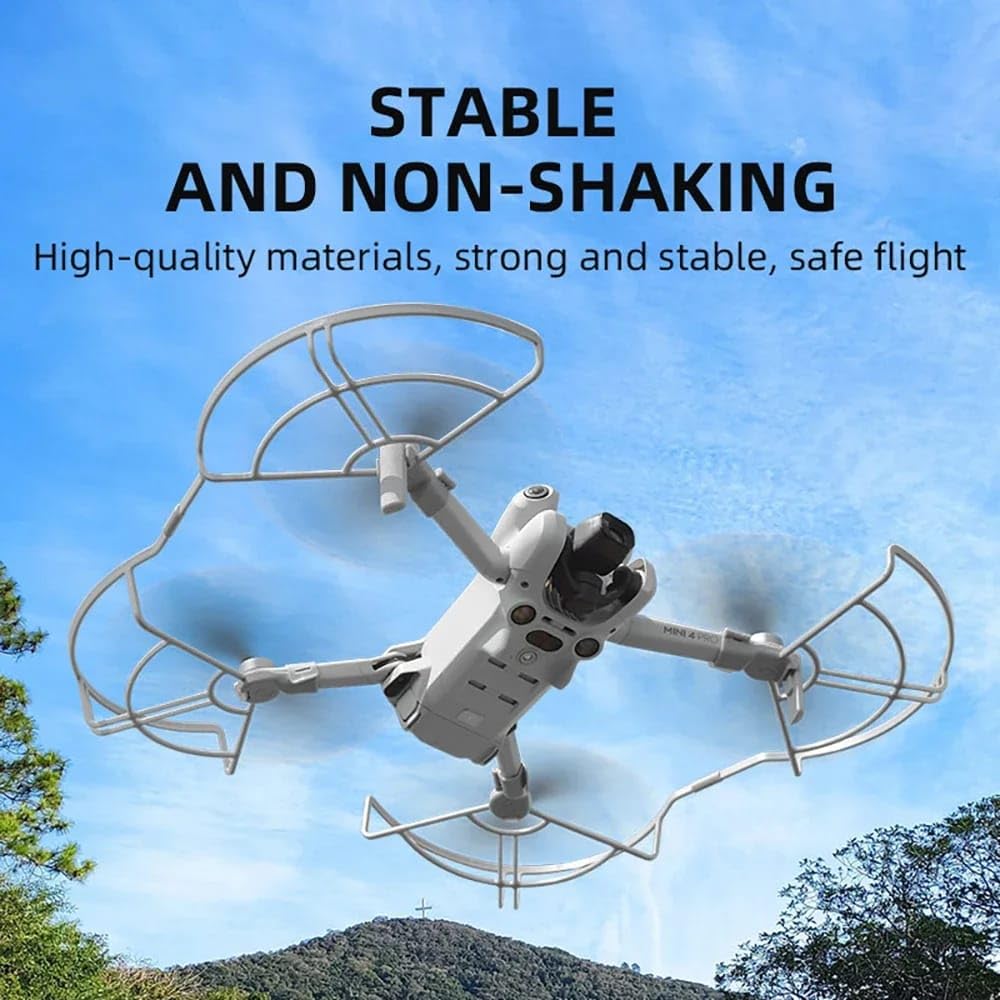 GetZget® Lightweight Propeller Guards for Dji Mini 4 Pro - Enhanced Protection Accessories for Your Propellers 4