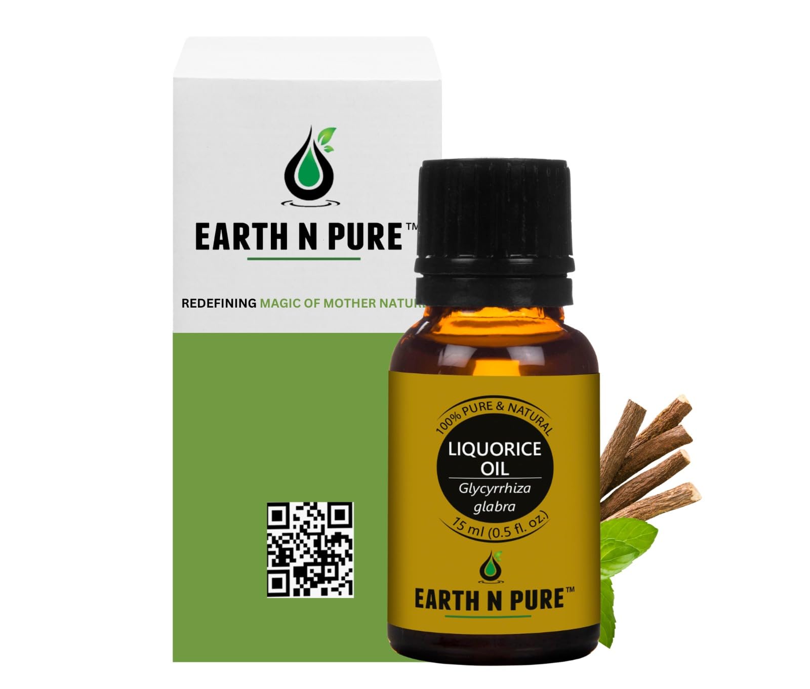 Earth N Pure Liquorice Oil (Mulethi) 100% Pure & Natural for Skin Brightening & Dark Spots – for Face, Hair Care & Aromatherapy – Cold Pressed- 15ml-image-41