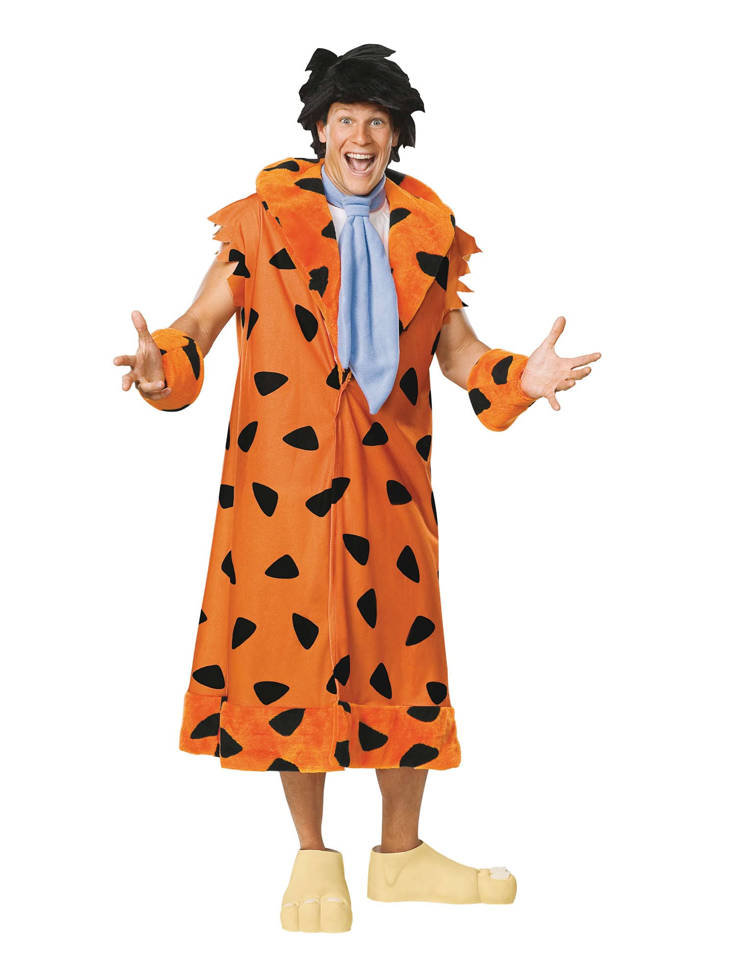Rubie's Official Fred Flintstone Costume, Adult Fancy Dress