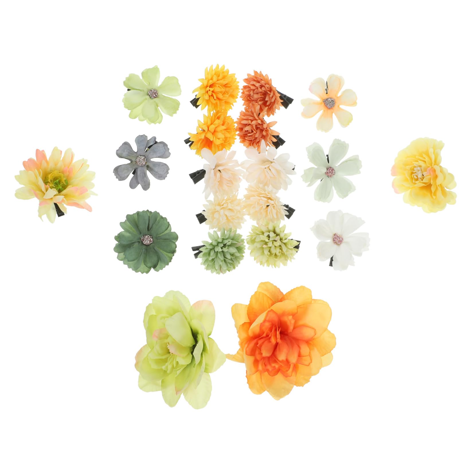Beavorty 100piezas Horquillas Para Mujeres Diseño De Flores Accesorios Cabello Bonitos Para Bodas y Cumpleaños Pinzas Para Niñas y Adultas