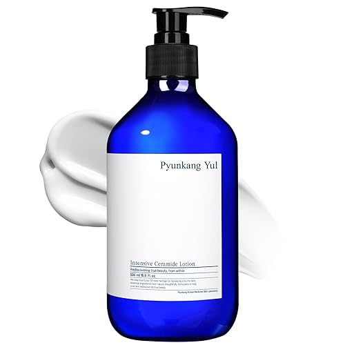 Pyunkang Yul Loción intensiva de ceramida - Loción hidratante facial y corporal sin fragancia - Hidratante de ácido hialurónico para todas las