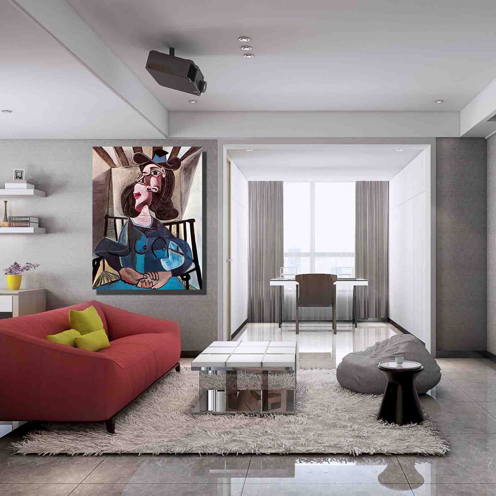 Amazon.co.jp: ピカソのキュビズムのモダニスト絵画 ポスター 複製画