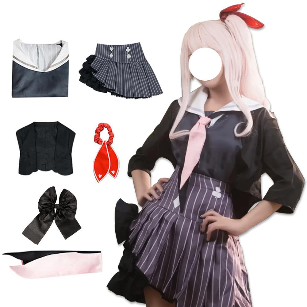 Lioskey Akiyama Mizuki Cosplay Shinonome Costume Dress Outfit Halloween Full Set