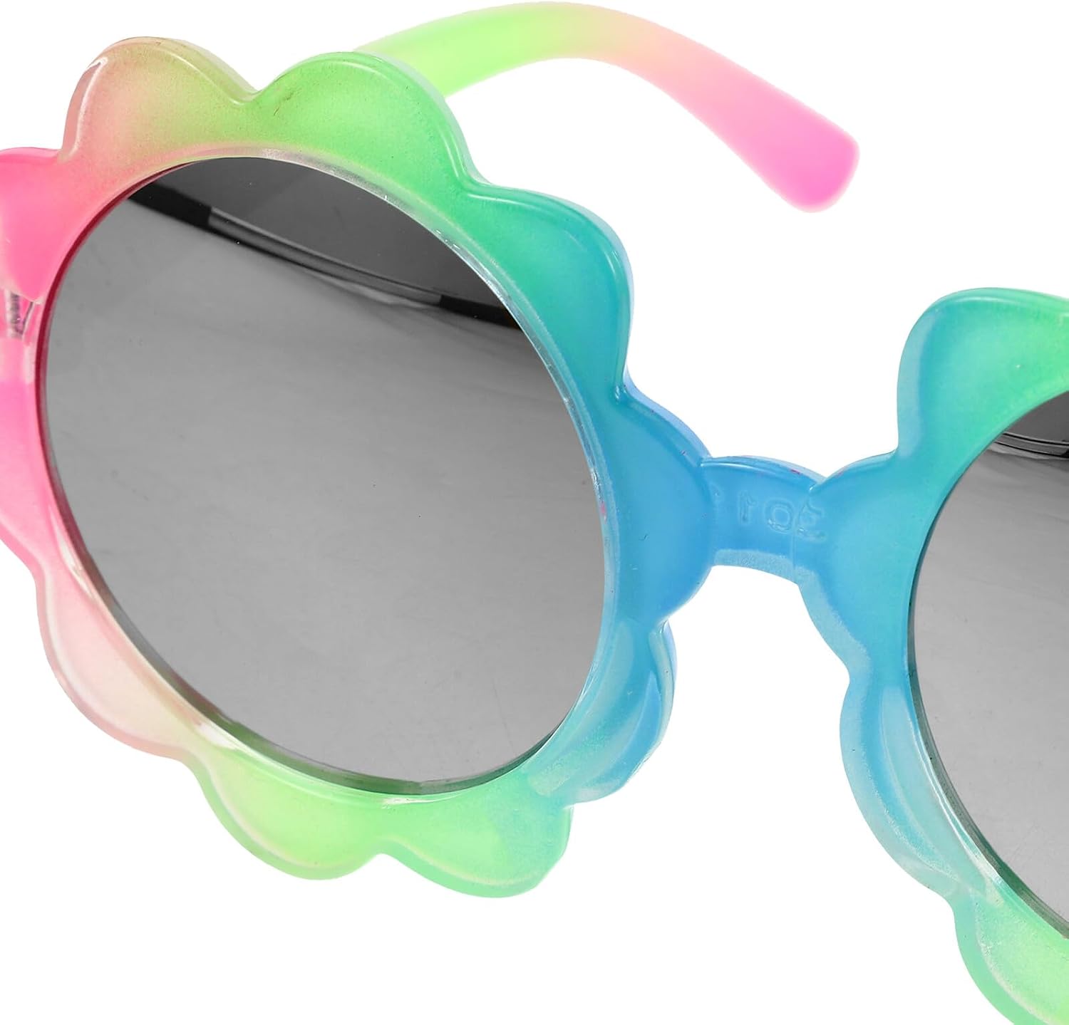 SOLUSTRE 7pcs Sunglasses Flower UV Protection Sunflower Party Glasses for Boys Outdoor Birthday Beach