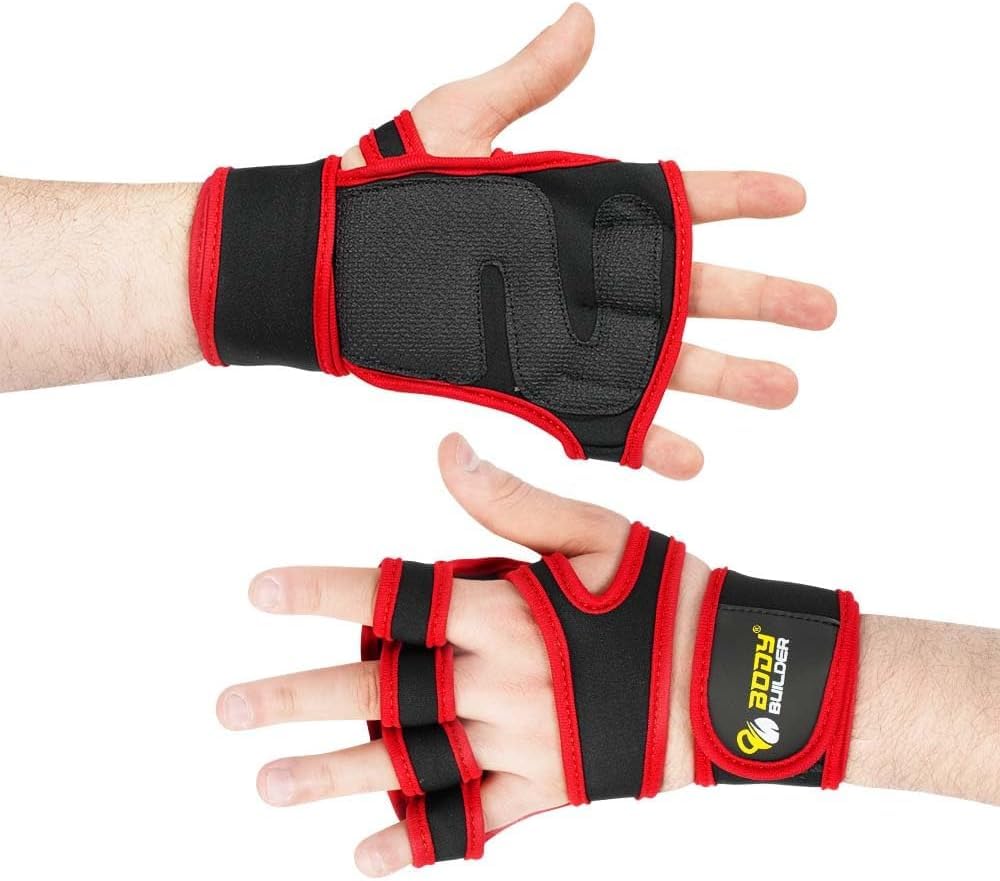 Body Builder Super Grip Glove | Enhanced Performance & Hand Protection | Breathable Fabric, Quick-Drying Technology | Ideal for Outdoor Sports & Workouts