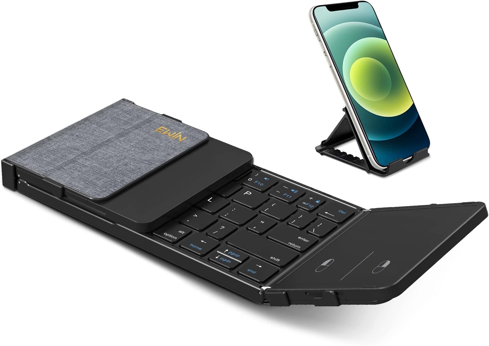 Amazon.co.jp: iClever Bluetooth キーボード 折りたたみ式 ワイヤレス マルチペアリング ipad/iphone ...