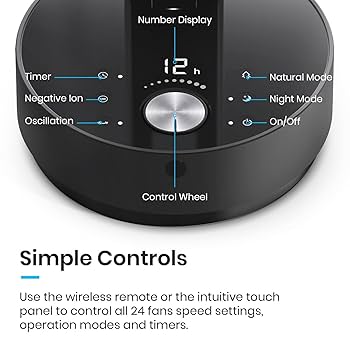 Pro Breeze サーキュレーター ファン 卓上扇風機 DCモーター 大風量 Amazon | Pro Breeze サーキュレーター ファン 卓上扇風機 DC