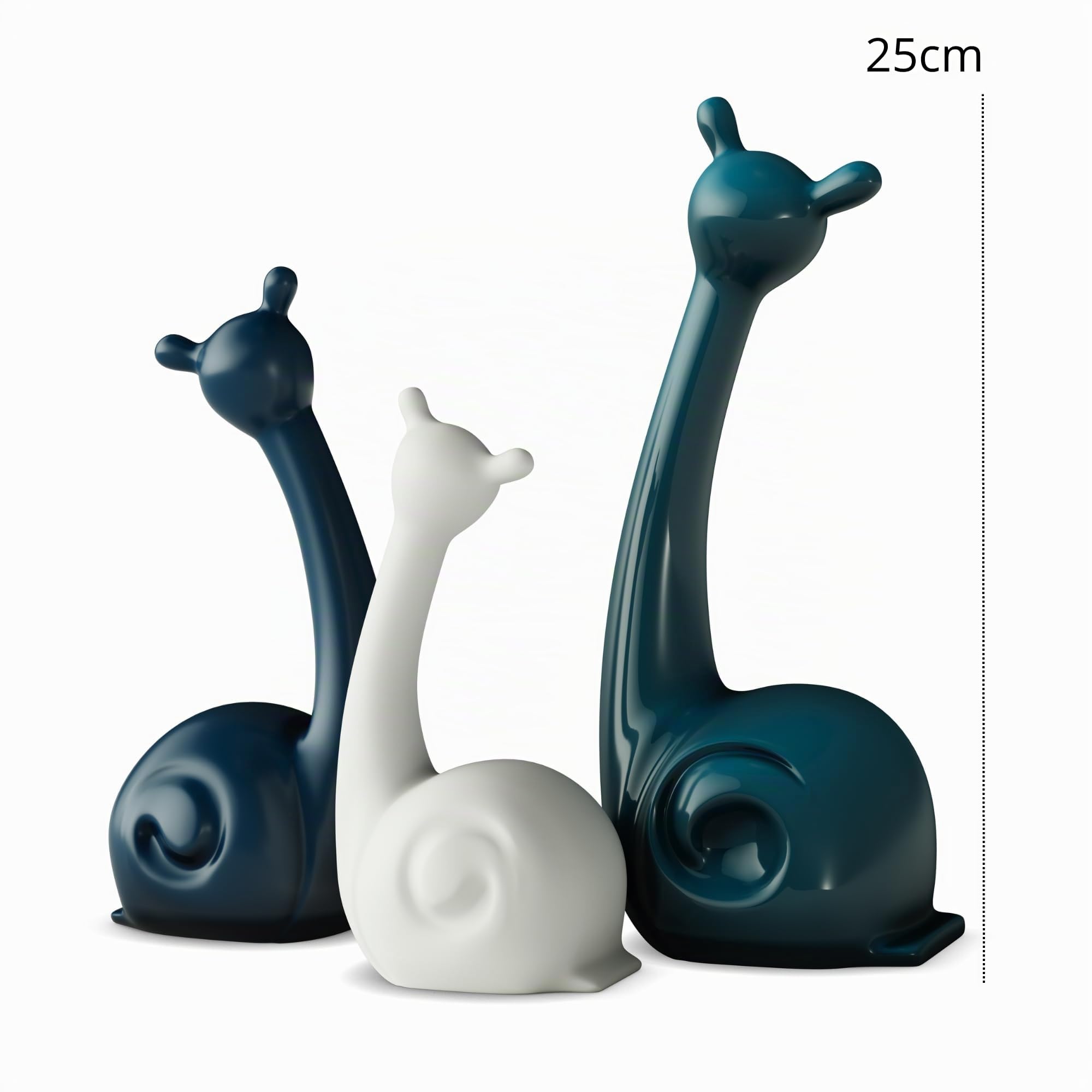 Giulia Grillo Le Chiocciole - Home Decor, Idee Regalo, Soprammobili Moderni, Decorazione Casa, Bomboniere Matrimonio