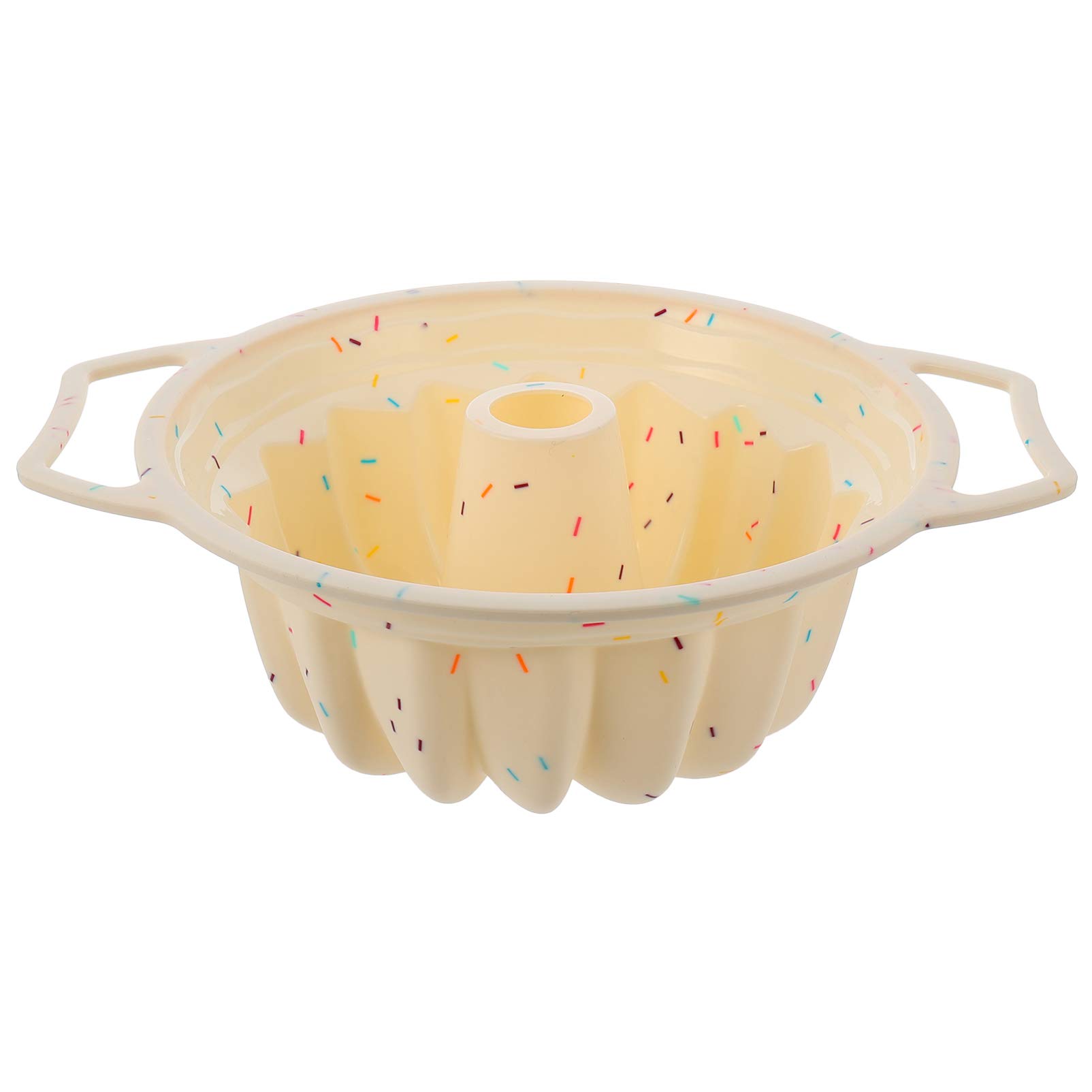 OUNONA Stampo per Torte Rotondo in Silicone per Uso Professionale e Domestico, Facile da Usare, per Biscotti e Dolci Fatti in Casa