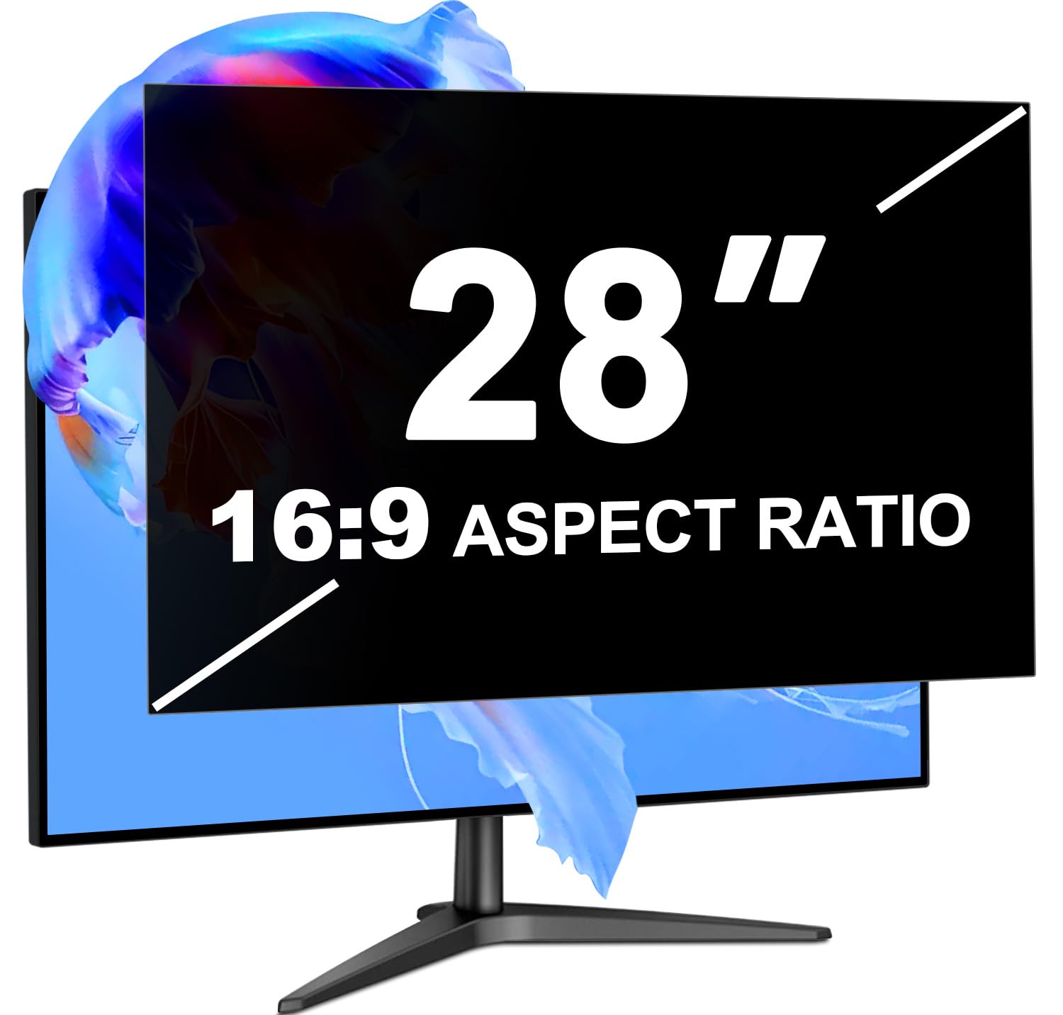 Monitor Filtro privacy magnetico per 16:9 (28 pollici 16:9 proporzioni)