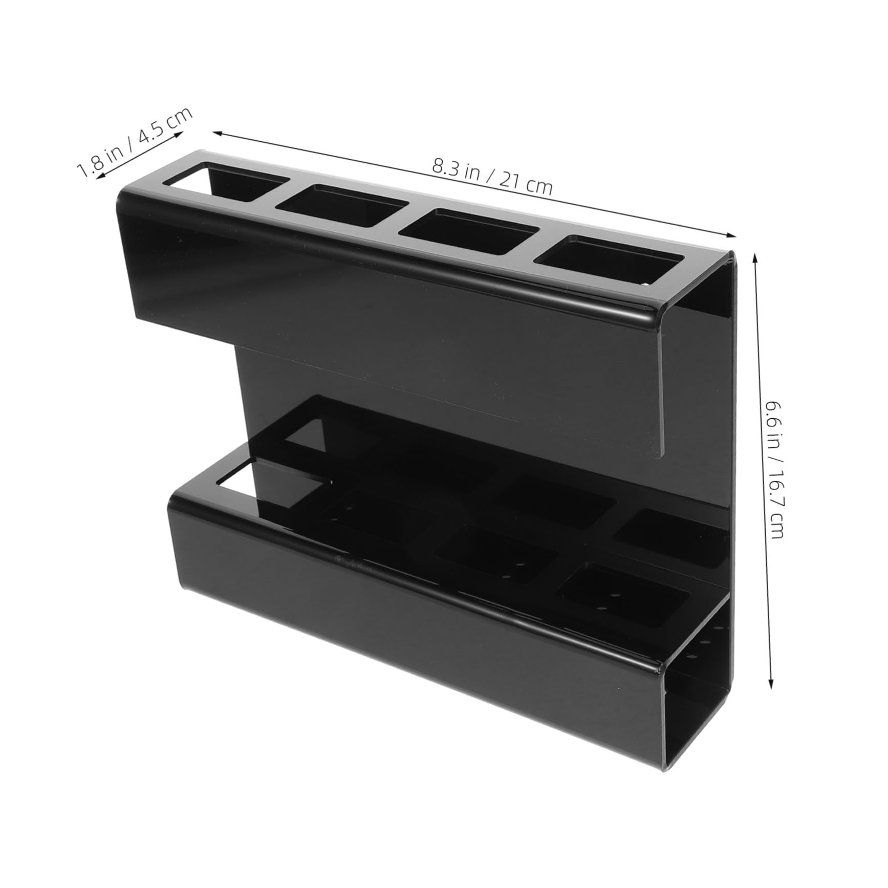 BEBEMOKO Wall Mounted Cutlery Holder with Drainage System Magnetic Kitchen Storage for Straws and Chopsticks Versatile Organizer for Cabinet Door Utensil Rack