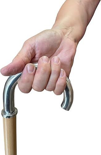 Miniatura 5 de Cavagnini Italia - Bastón para caminar a elegir color longitud 38 "Engravg nombre madera metal artesanos italianos