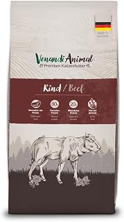 Venandi Animal Premium Dry Food for Cats, Beef, Grain-Free with Lots of Fresh Meat,…