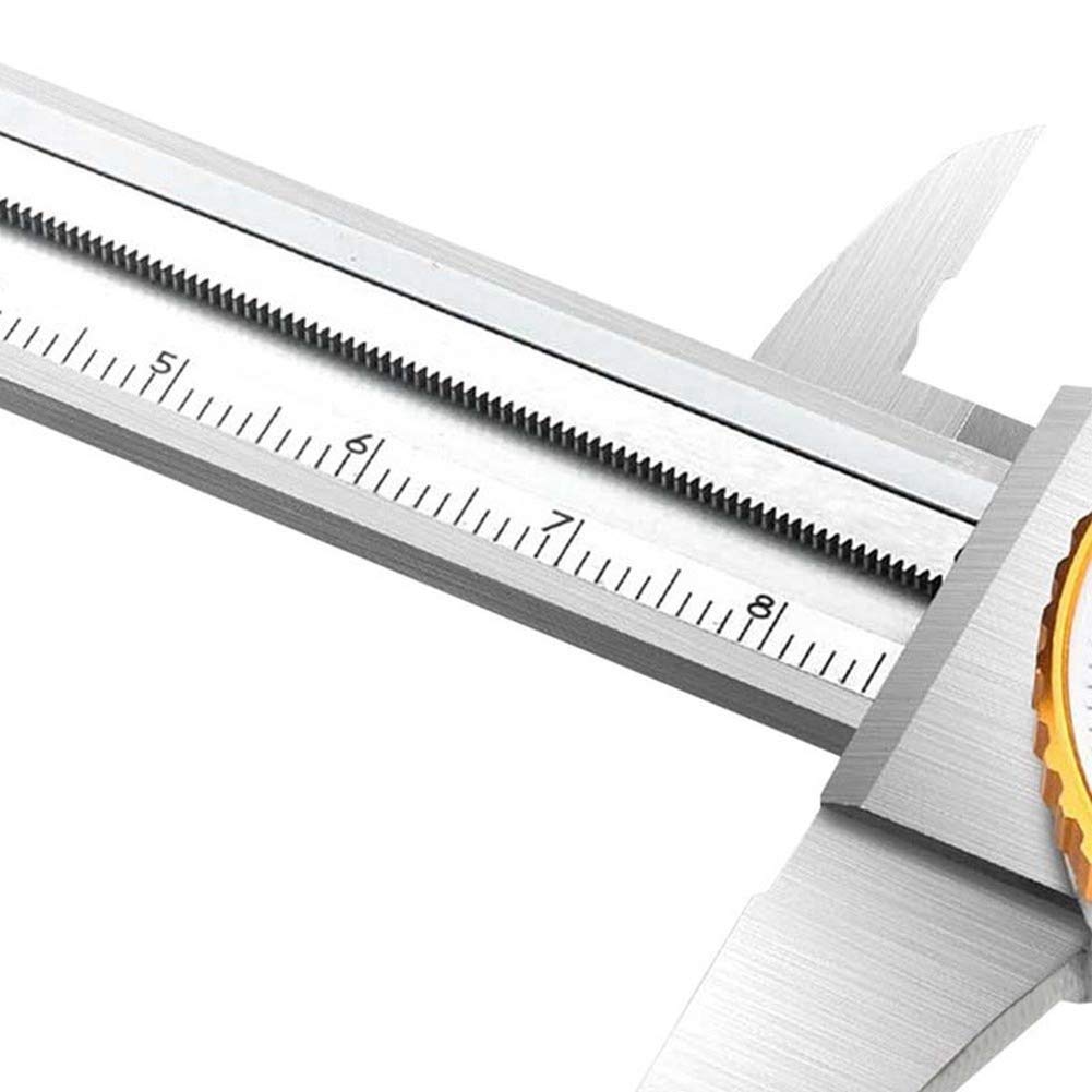 Digitaler Messschieber, Messschieber, 0–150 mm, 0,02, hochpräzises Industrie-Messschieber aus Edelstahl, stoßfestes metrisches Messwerkzeug