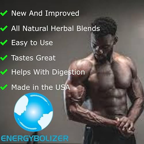 Miniatura 2 de Energybolizer Té de hierbas de peso perfecto (24 bolsas)  Potenciador de energía natural para mujeres y hombres  Aumenta la energía, mejora la