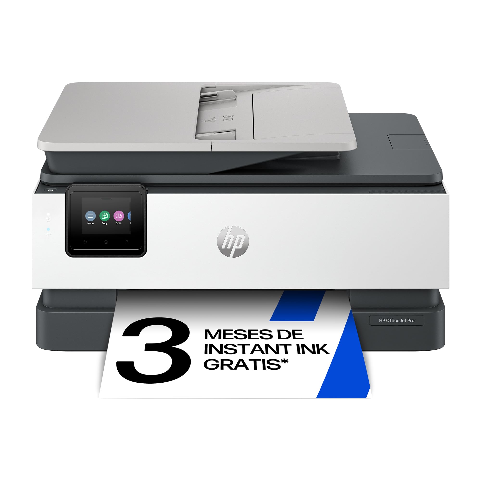 HP OfficeJet Pro 8132e, Professional A4 Color Inkjet All-in-One Printer, Copy, Scanner, Fax, Wi-Fi, Auto Duplex Printing, 20ppm, 3 Months Instant Ink with HP+, Grey