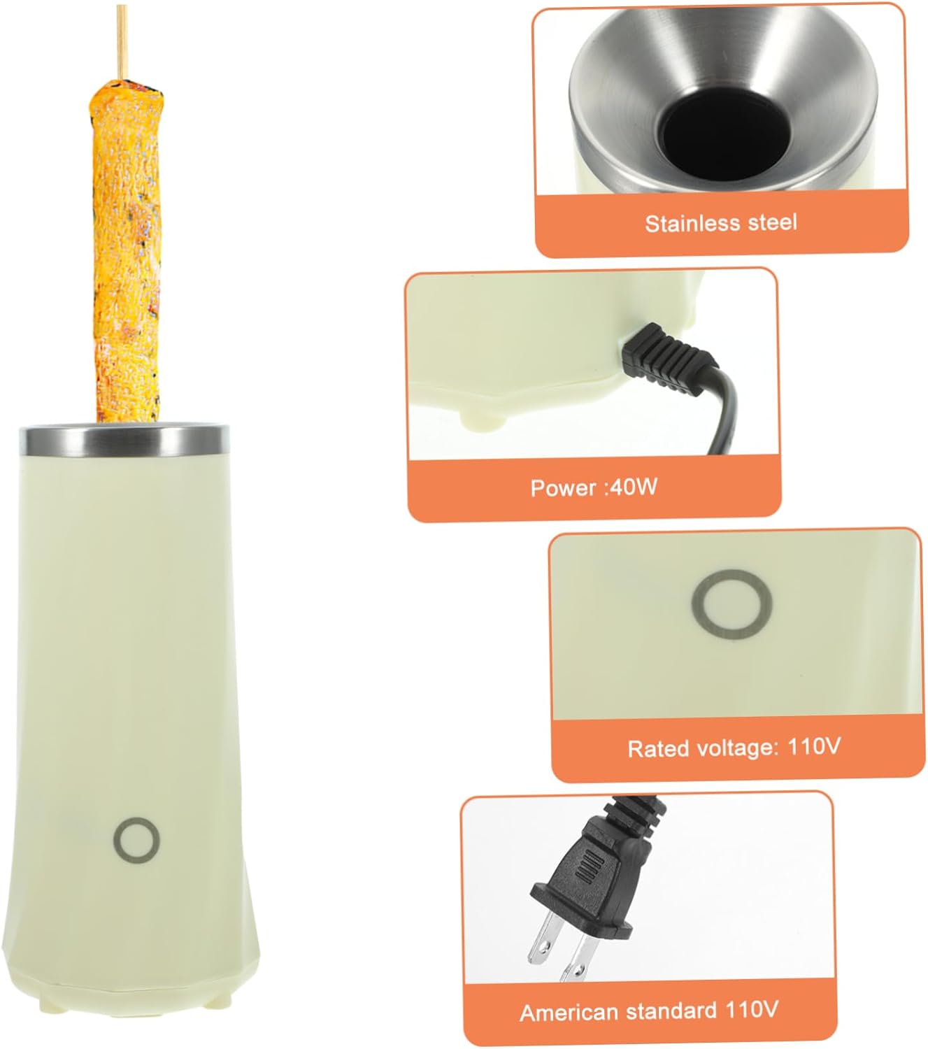 Machine Egg Maker Electric Egg Cookers Breakfast Sausage Boiler Safe Materials Heating