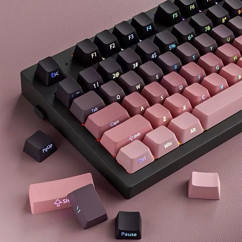 Fundas de teclas degradadas azul claro para teclado MX miniatura 3