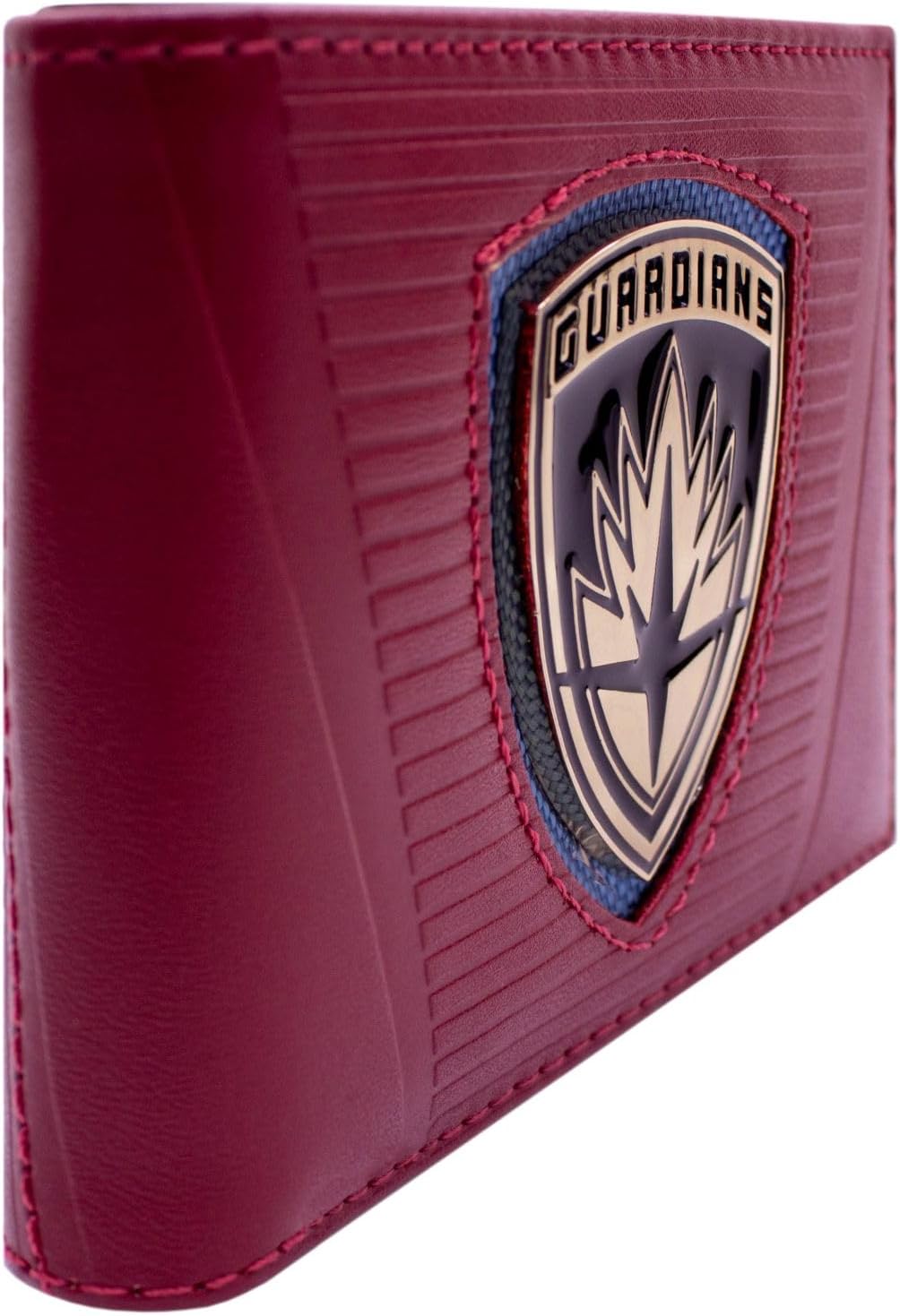 Guardians Star Lord of The Galaxy Hero Team Emblem Wallet Bi-Fold ID & Card Holder, Red