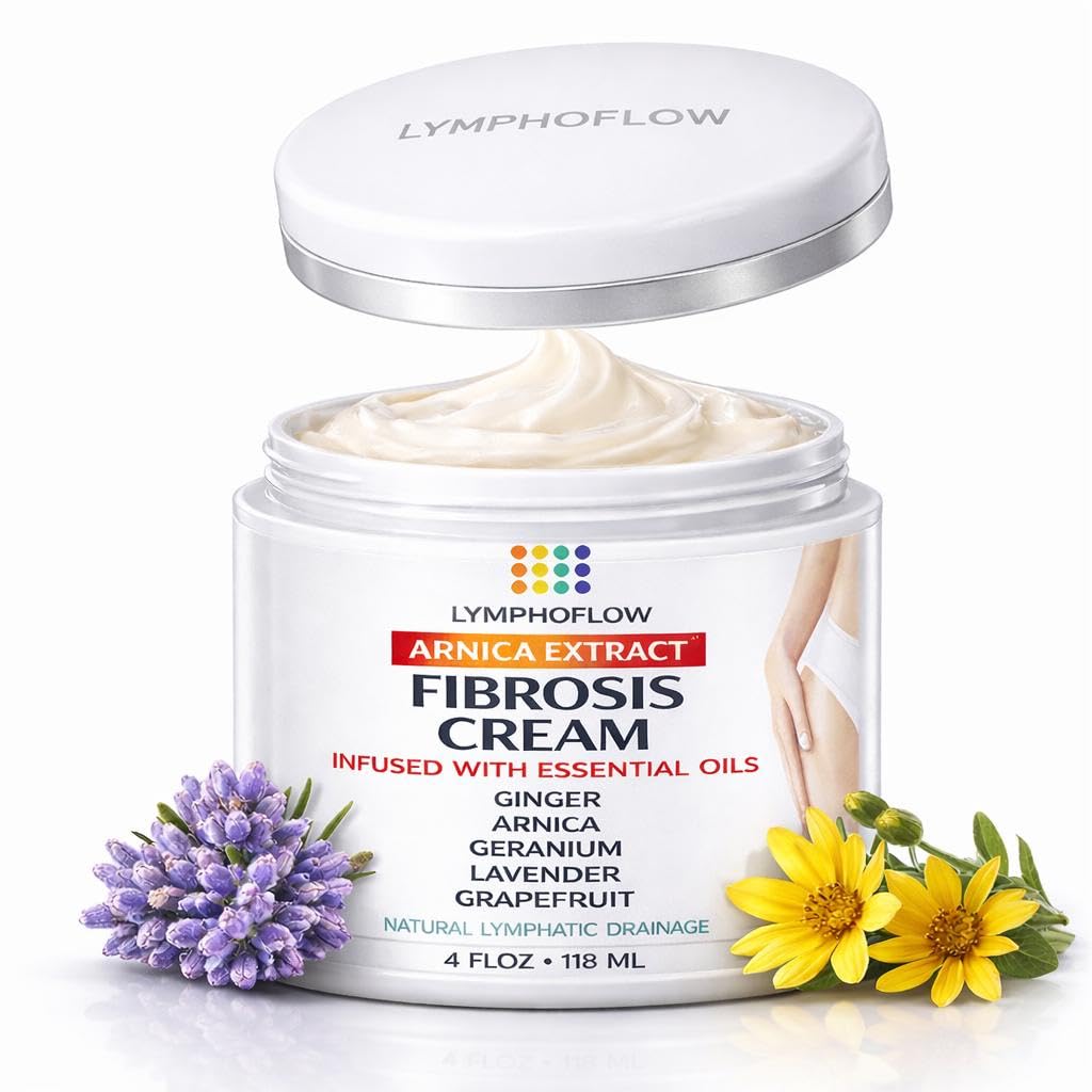 Bruizex Fibrosis Care Cream After Liposuction and BBL Use with Lymphatic Drainage Massage After 360 lipo, Brazilian Butt Lift, Tummy Tuck Works with MLD Body Massager Tools, Faja, lipofoam, 4 Oz