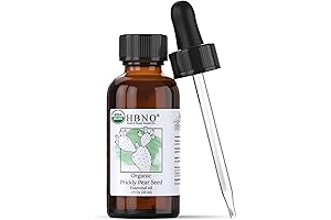 HBNO Organic Prickly Pear Seed Oil - 1 OZ (30 ml) Travel...