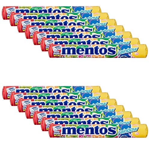 Image of Mentos Rainbow Chewy Dragees, 406 g